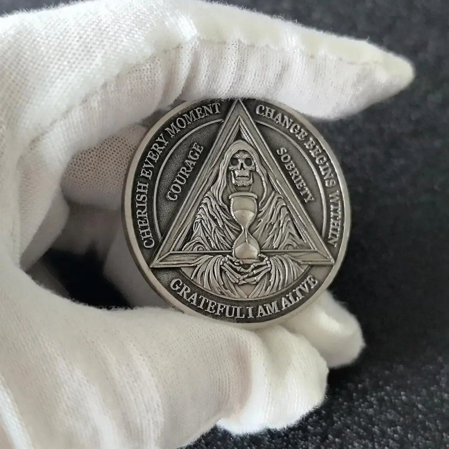 Serenity and Courage Sobriety Chip