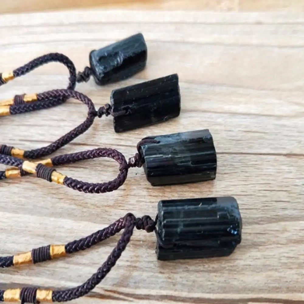Black Healing Stone Necklace