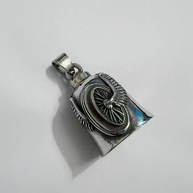 Steel Wheel Wings Riding Bell