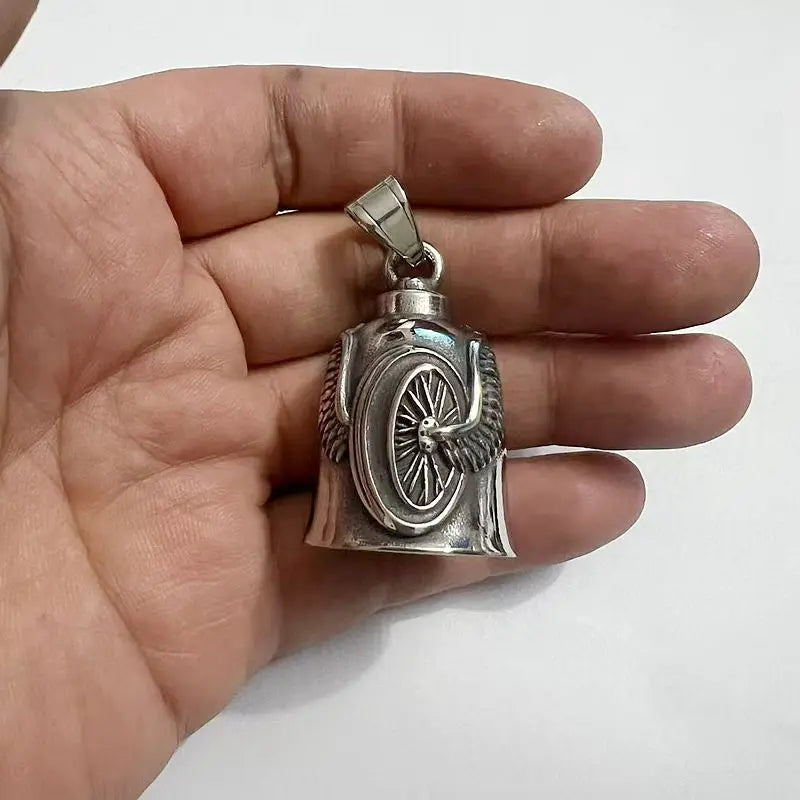 Steel Wheel Wings Riding Bell