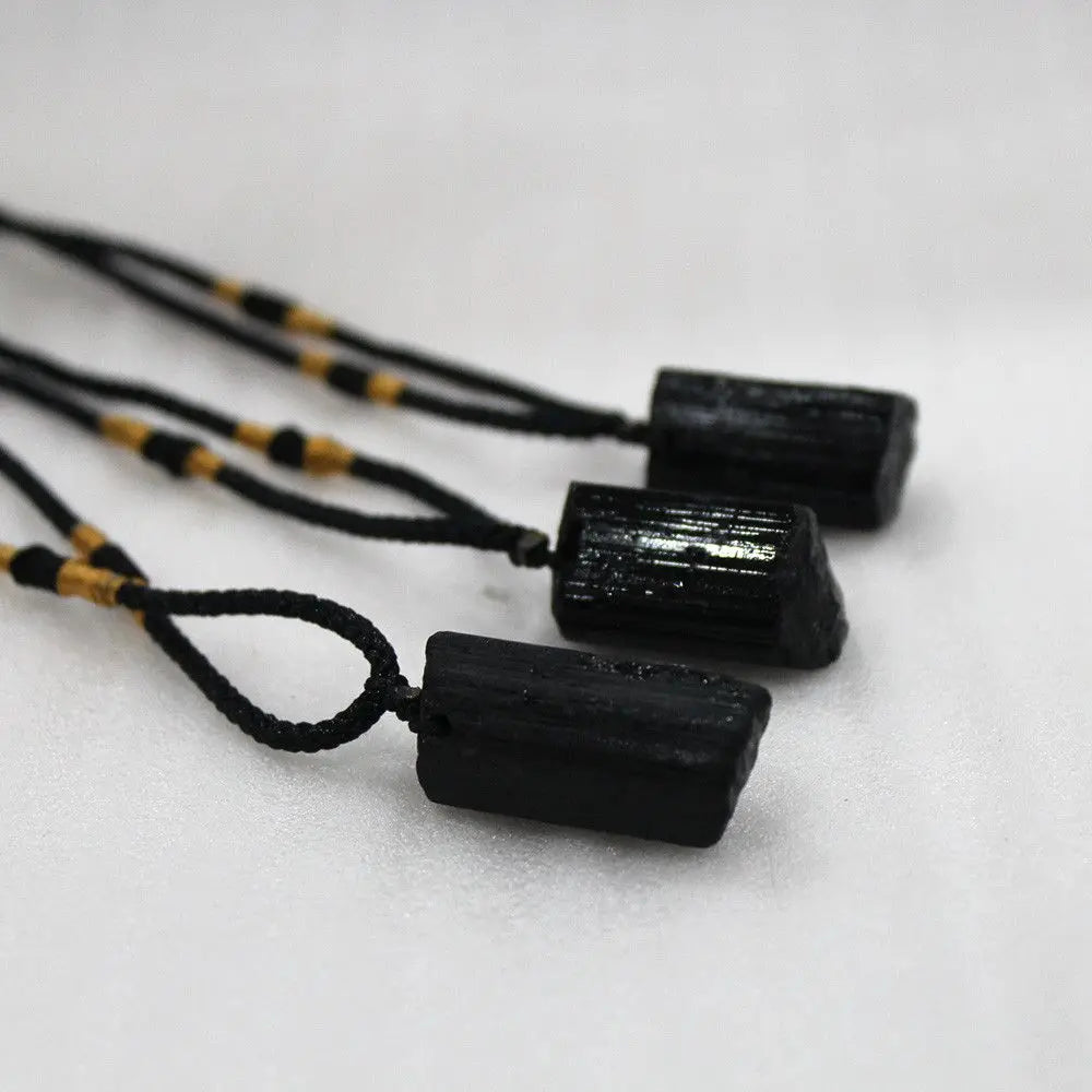 Black Healing Stone Necklace