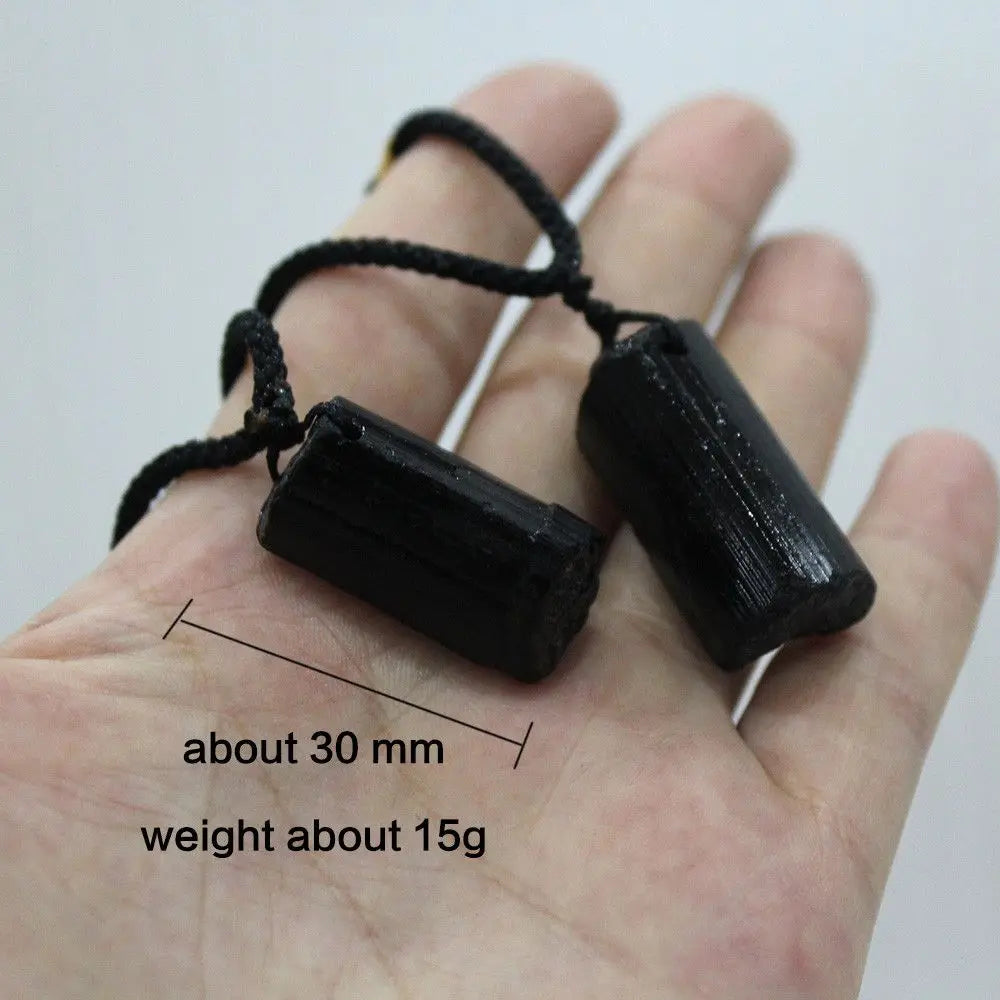 Black Healing Stone Necklace