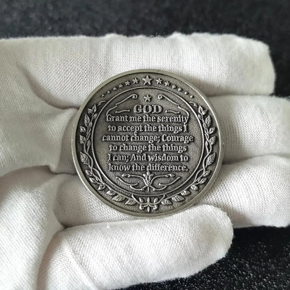 Serenity and Courage Sobriety Chip