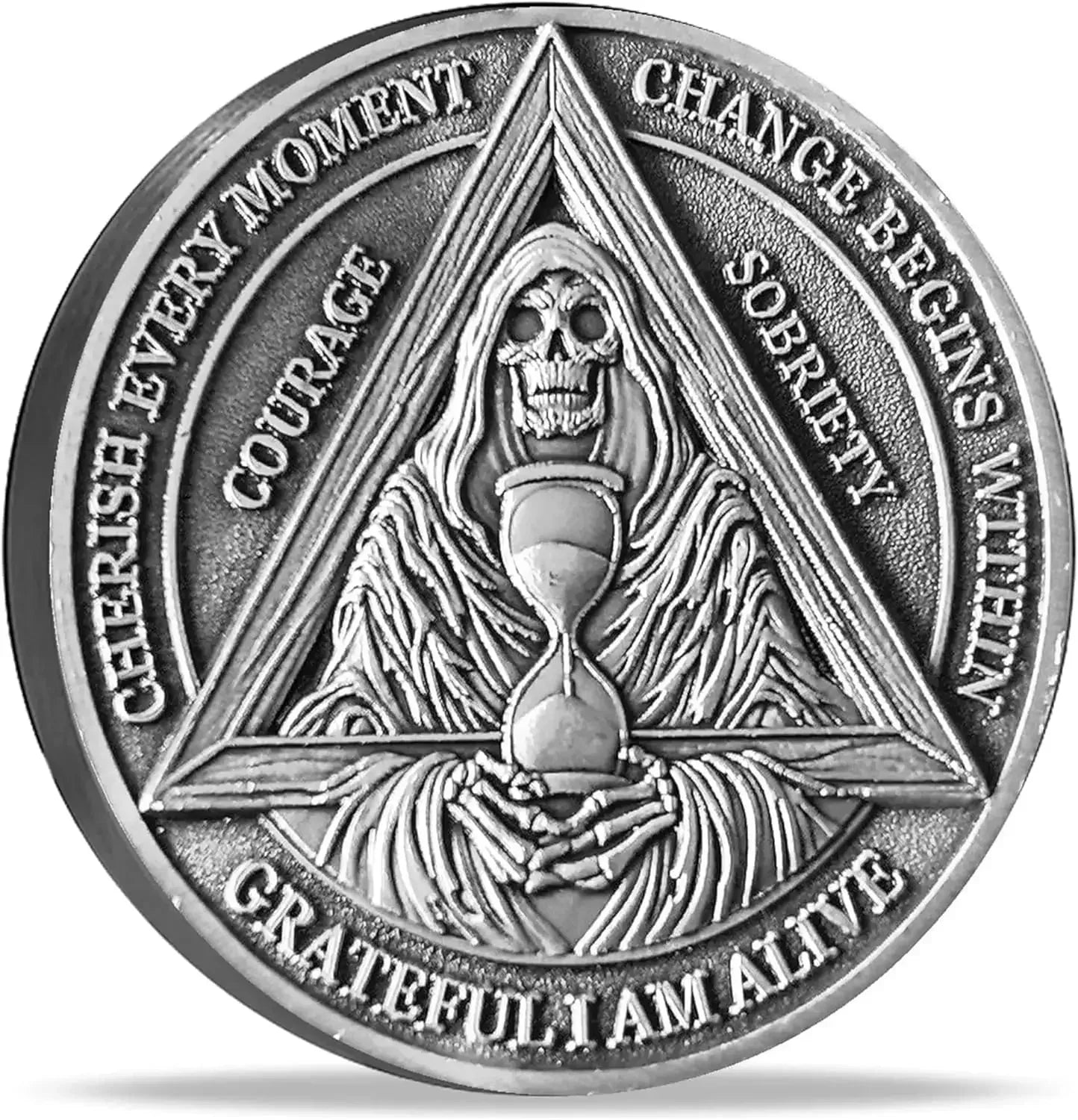 Serenity and Courage Sobriety Chip