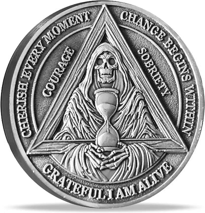 Serenity and Courage Sobriety Chip