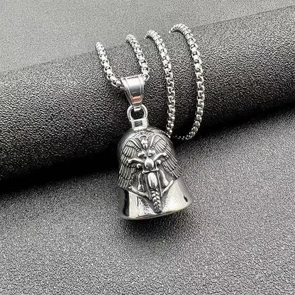 Archangel Motorcycle Bell Pendant