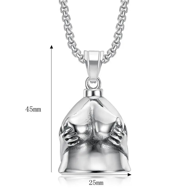 Guardian Bell Palm Exorcism Bell Pendant