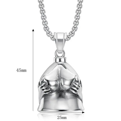Guardian Bell Palm Exorcism Bell Pendant