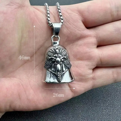 Archangel Motorcycle Bell Pendant