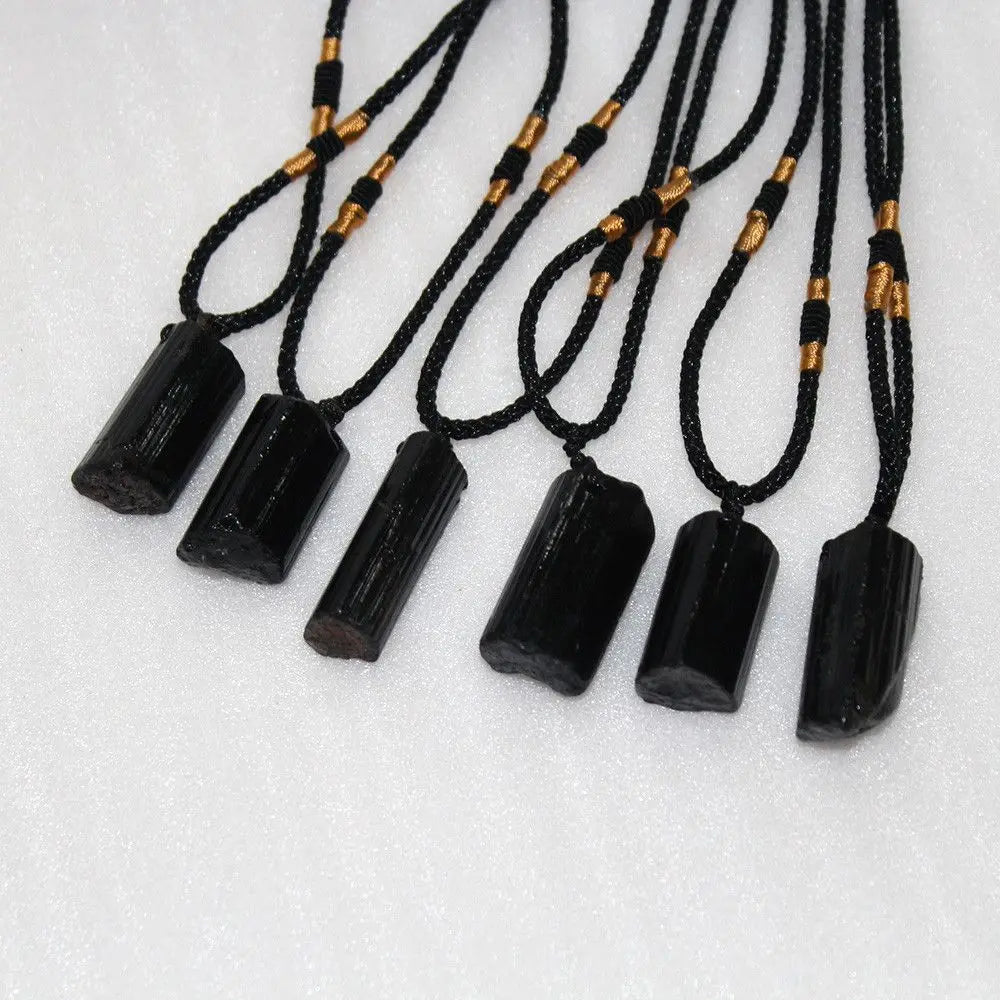 Black Healing Stone Necklace