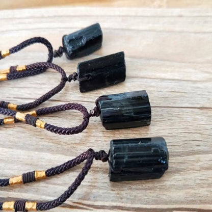 Black Healing Stone Necklace