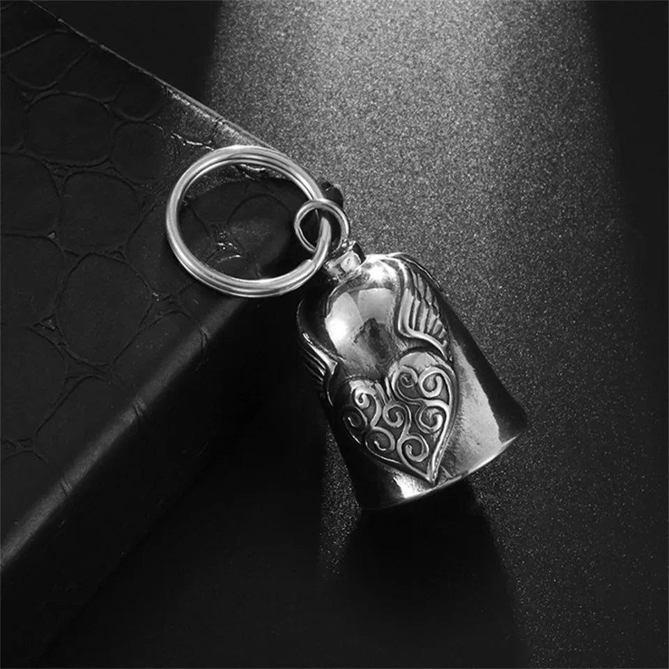 Heart Shaped Bell Pendant