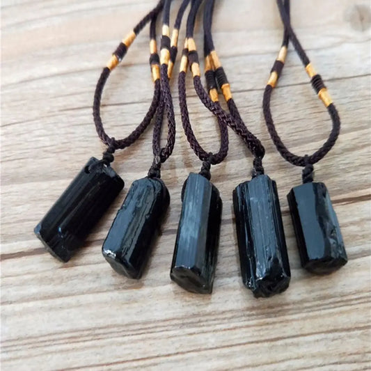 Black Healing Stone Necklace