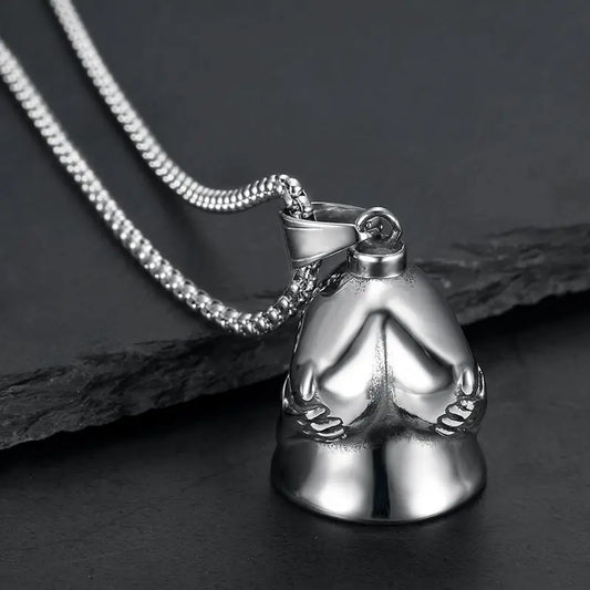 Guardian Bell Palm Exorcism Bell Pendant