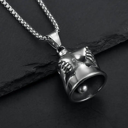 Guardian Bell Palm Exorcism Bell Pendant