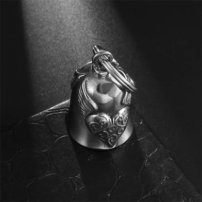 Heart Shaped Bell Pendant